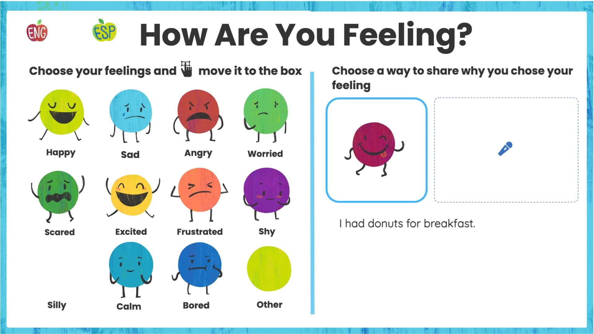 Daily Feeling Check In Example Lesson